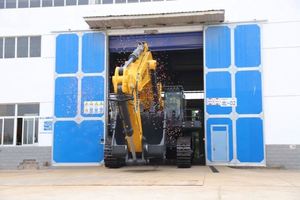 Excavadora de cadenas SE1250LCW de 120 toneladas con motor importado, cucharón de 10 CBM, máquina de excavación de alto rendimiento en venta - Product Image 3