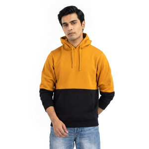 Top Trending Fully Customized Men Hoodie In Solid Color High Quality <b>Fabric</b> Made Men Hoodie For Adults basiccotton blended - Product Image 1