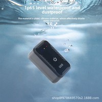 Traqueur GPS 4G Nouvelle Version Eurasienne IP67 Collier Plastique pour Personnes Âgées Positionnement Anti-Perte Surveillance de la Santé Détection des Pas