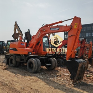 รถขุดล้อยาง Doosan DH150W-7 มือสองคุณภาพสูง สภาพดี น้ำหนัก 15 ตัน เครื่องยนต์ไฮดรอลิก เหมาะสำหรับงานก่อสร้างในเมือง - Product Image 2