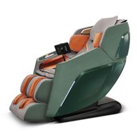 Silla de Masaje Eléctrica de Oficina de Lujo C72, Venta al por Mayor de Fábrica, Cuero PU, Portátil, 4D, Cuerpo Completo, Gravedad Cero, 2023 2024