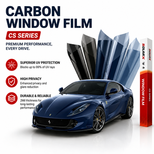 Échantillon Gratuit <span class=keywords><strong>Film</strong></span> Teinté <span class=keywords><strong>Anti</strong></span>-Radiation pour Vitres de Voiture CS50 VLT 50% Rouleau de <span class=keywords><strong>Film</strong></span> Teinté Nano Carbone Céramique <span class=keywords><strong>Anti</strong></span>-UV Nouvelle Vision - Product Image 6
