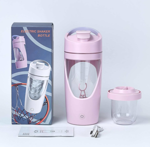 전문가용 전기 단백질 쉐이커 700ml 스마트 보틀 (USB 충전 및 주스 기능 포함) 누수 방지 미니 블렌더 - Product Image 3