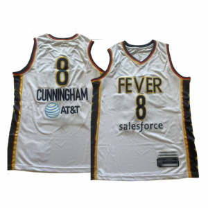 2025/26 Indiana 8 # Sophie Cunningham 22 # Caitlin Clark Unisex Fast Break Trikot mit Stickerei, Amerikanisches Basketball-Trikot - Product Image 3