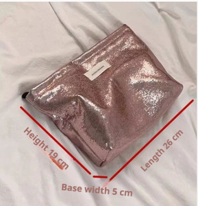 Bolsa de Maquillaje Brillante con Purpurina, Portátil, de Gran Capacidad, Bolsa de Aseo para Viaje, Organizador de Cosméticos, Venta al Por Mayor - Product Image 6