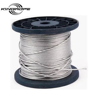 חם מכירה מגולוון כבל פלדה winch 6x37 + fc 6x37 + fc 6 x37 + iwrc חוט חוט חוט אדום/צהוב/כחול כיפוף ריתוך שירותי כולל - Product Image 1