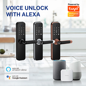 Liliwise <b>Smart</b> Password Card Keyless Fingerprint Door Lock Digital Electronic Tuya Fechadura Inteligente <b>Camera</b> <b>Smart</b> Door Lock - Product Image 5