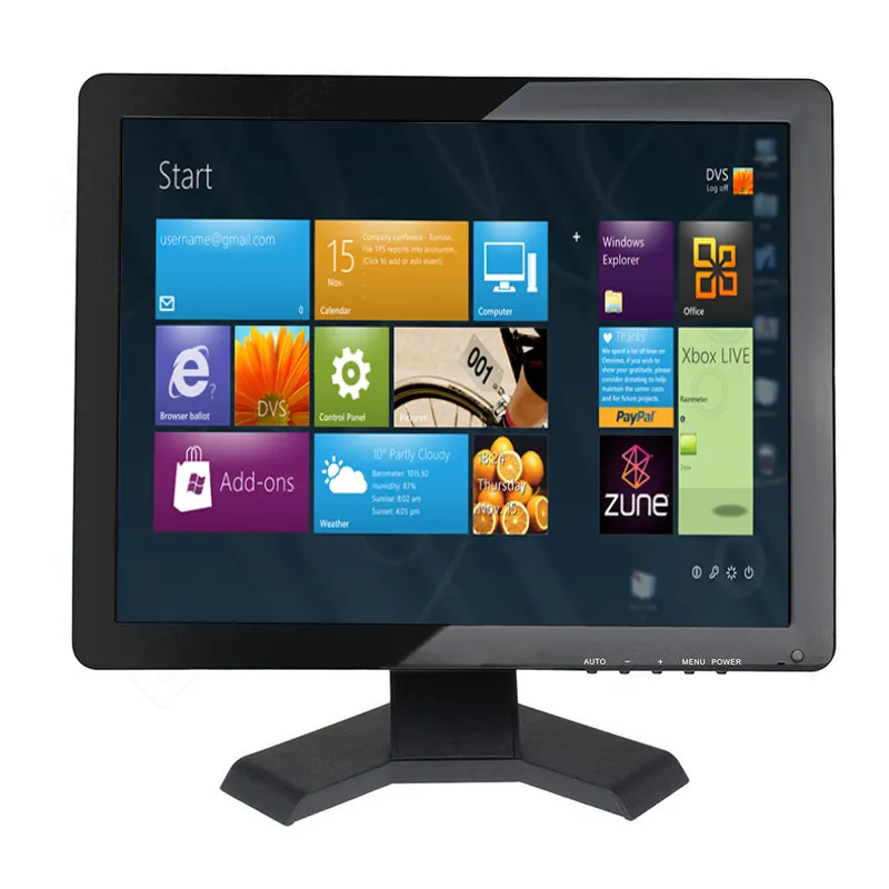 ZHIXIANDA 19 inch square screen industrial LCD computer monitor office desktop computer monitor