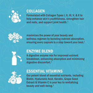 OEM ODM Kollagen und Glutathion mit Vitamin C Kapseln Kollagen-Kapseln <span class=keywords><strong>Japan</strong></span> Kollagen Hautergänzungsmittel - Product Image 4