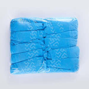 Couvre-chaussures jetables à semelle de point non tissée antidérapante d'isolement imperméable antistatique - Product Image 1