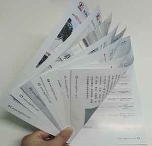 A4 Couverture et Couverture Arrière 250G Double Cuivre Mat Film Page Intérieure 105G Double Cuivre 16P Reliure Entreprise <span class=keywords><strong>Introduction</strong></span> <span class=keywords><strong>Brochure</strong></span> - Product Image 1