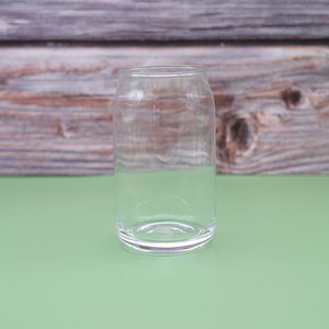 Bottiglie di Vetro Vuote di Lusso Promozionali per Acqua, 16oz, Bottiglia in Vetro Trasparente con Coperchio in Bambù e Cannuccia - Product Image 3