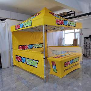 Tấm Che Lều In Logo Sunshine Bán Chạy Nhất Tấm Che Nền Tường Lều Với Khăn Trải Bàn - Product Image 3