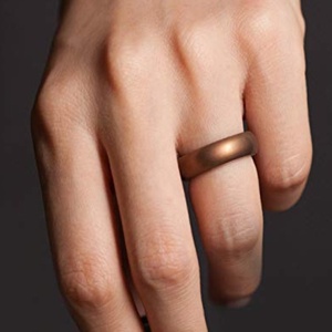 Anello Nuziale in Silicone per Donne Fascia Sottile alla Moda Colorato Comodo Sicuro sulla Pelle Anelli da Dito per Donne - Product Image 5