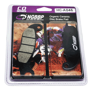 NGBBP FA375 Plaquette de frein de moto en céramique organique Offre Spéciale pour SUPERBYKE / HONDA ANF <span class=keywords><strong>125</strong></span> CBF <span class=keywords><strong>125</strong></span> <span class=keywords><strong>CBR</strong></span> <span class=keywords><strong>125</strong></span> - Product Image 1