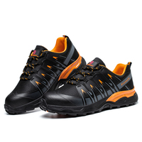 Crazy Horse cuir acier orteil hommes sport respirant Anti-crevaison Deltaplus chaussures de sécurité pour la randonnée