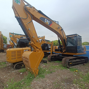 Pelles sur chenilles d'occasion 20 TONNES Original CAT 320D Caterpillar 320D Machinerie lourde avec équipement élevé EN VENTE - Product Image 3