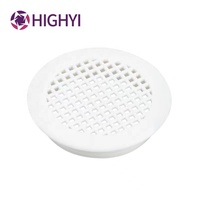 HIGHYI grille de ventilation en plastique pp matériel de meuble couvercle d'évent décoratif armoire à chaussures ventilation et dispersion des odeurs