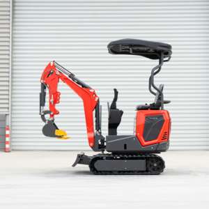 Mini-excavatrice sur chenilles de 1,2 tonne pour la construction de logements urbains, la réparation routière et les projets agricoles, travaux à haute productivité - Product Image 2