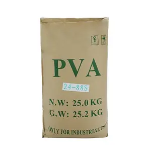 차가운 수용성 pva 섬유 전원 1788 2488 흰색 접착제 에멀젼 페인트 폴리 비닐 알코올 가격