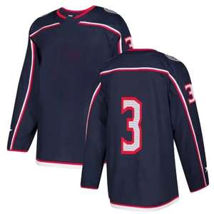 Columbus <span class=keywords><strong>Johnny</strong></span> Gaudreau Provorov Laine Werenski Hockey su ghiaccio maglie Top abbigliamento sportivo cucito con servizio OEM - Product Image 1