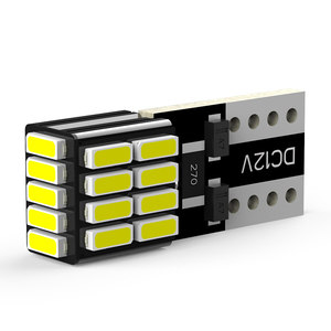 2023 New T10 <span class=keywords><strong>LED</strong></span> A80 xe bóng đèn 12V 6500K 4014 21smd W5W 194 168 tự động đọc ánh sáng phụ kiện - Product Image 5