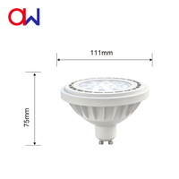 GU10 LED AR111 Spot 12W AC120v-230v Dimmable Ampoule Plafonnier