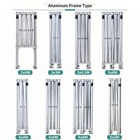 Tente pliante publicitaire 10x10 pieds avec structure en aluminium, imperméable et résistante aux UV, pour salons professionnels et événements en extérieur