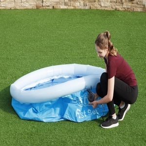 Piscina Gonfiabile <span class=keywords><strong>Bestway</strong></span> 57392 Fast Set per Bambini, Rotonda, Grande, in PVC, per Esterni - Product Image 4