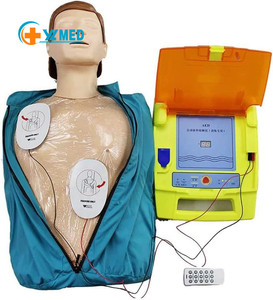 Pour la formation des médecins en soins infirmiers Simulateur de formation aux premiers soins Mannequins de réanimation RCR et <span class=keywords><strong>défibrillateur</strong></span> AED - Product Image 1