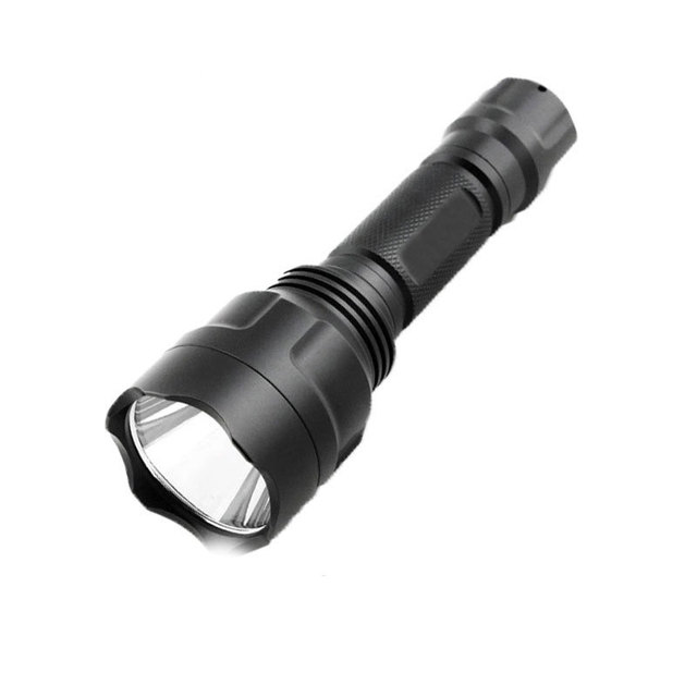 High Quality Long Range C8 Flashlight 5 Modes Hunting Flashlight Torch T6 LED Waterproof Flashlight
