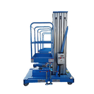 Gtwy manlift แพลตฟอร์มอลูมิเนียมทางอากาศบันไดไฮดรอลิกไฟฟ้ากระแสสลับได้รับการรับรอง CE - Product Image 5