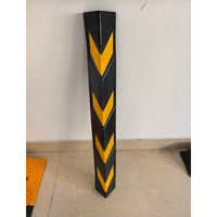 Protection d'angle murale moderne en caoutchouc et plastique, protection de sécurité pour garage, 800*100*10mm, pour routes - Vente chaude