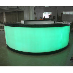 <span class=keywords><strong>Bancone</strong></span> <span class=keywords><strong>bar</strong></span> tondo <span class=keywords><strong>su</strong></span> <span class=keywords><strong>misura</strong></span> con luce a led per ristorante di fascia alta mezzo tondo <span class=keywords><strong>bancone</strong></span> <span class=keywords><strong>bar</strong></span> per club - Product Image 1