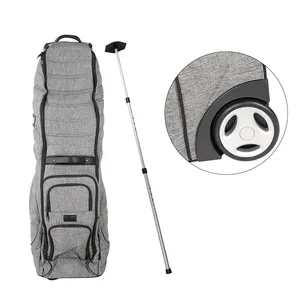 Kostenlose probe Spot neue Produkte Golf-Reisetasche Abdeckung tragbare Golf-Tasche Reisen mit Rädern