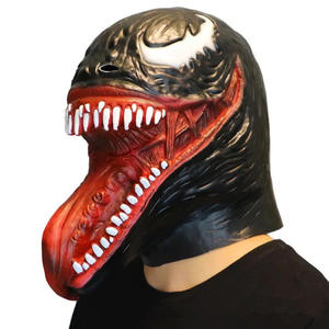 หน้ากากฮาโลวีนเรืองแสง แม่มด ซอมบี้ และเอเลี่ยน - หน้ากากลาเท็กซ์แบบเต็มหน้า ตลก น่ากลัว สำหรับงานปาร์ตี้ - Product Image 2