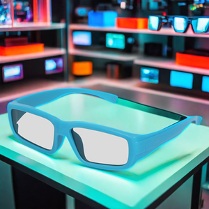 Lunettes 3d passives polarisées circulaires avec logo personnalisé pour le cinéma lunettes couleurs pour enfants voir film - Product Image 2