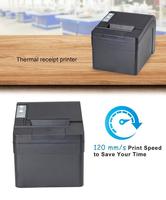 Resolusi Tinggi pencetakan Airway Bill Printer penerimaan Printer Pos termal penerimaan Printer 58mm untuk komputer