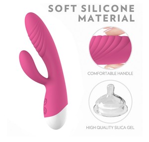 Juguete Sexual para Mujeres, Vibrador de Conejo, Estimulador de Clítoris, Juguete para Adultos con Diseño de Doble Función - Product Image 4