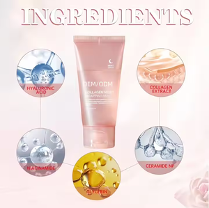 Masque facial LED de luminothérapie coréen, lumière rouge et crème peel-off, masque facial en cristal, masque de nuit PDT, masque au collagène - Product Image 4