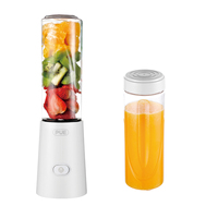 Mixeur portable USB rechargeable 0,4 L pour fruits, mini-presse-agrumes, blender à smoothies