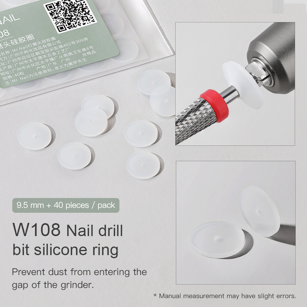 W108 sanding head silicone ring -40 pack