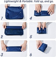 Quantité minimale de commande bas pas cher 3-11 pièces organisateur de voyage sac ensemble personnalisé Cubes d'emballage essentiel bagages sacs de rangement pour valise