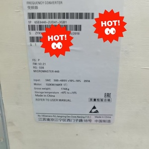 MICROMASTER Serie 440 6SE6440-2UD41-3GB1, 380-480V, 297A, 132kW, -40+70C, PLC - Product Image 3