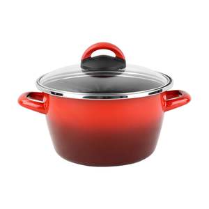 Casserole à deux poignées, ligne rouge, diamètre [indiquer le diamètre] 20CM - Product Image 1