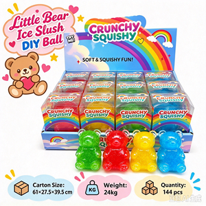 Oso de Papel Moldeable, Suave, Antiestrés, para Aliviar la <span class=keywords><strong>Ira</strong></span>, Duradero, No Tóxico, para Escritorio, Ocio Diario, para Adolescentes - Product Image 1