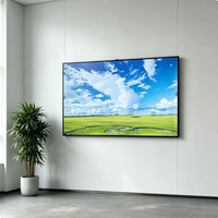 Écran interactif intelligent 4K IFP pour mur intérieur, 55, 65, 75, 86, 98, 110 pouces, tableau blanc interactif tactile, temps de réponse de 8 ms, OPS, pour salle de classe et réunion