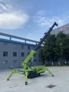 Grúa Araña Móvil de Alta Calidad de 3 Toneladas, <span class=keywords><strong>Mini</strong></span> Grúa Araña con Pluma Extensible para Levantar Vidrio en Interiores, Precio Económico - Product Image 3