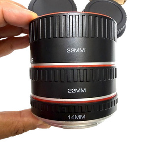 Ensemble de tubes d'extension <span class=keywords><strong>macro</strong></span> en alliage d'aluminium TENGDAFEI (13mm/21mm/31mm) - Anneau de grossissement TTL autofocus pour accessoires d'appareil photo - Product Image 2