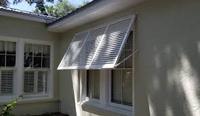 Bermudes Style Bahama aluminium persiennes fixes volets stores draperie plage extérieur intimité protéger parasol fenêtre persiennes
